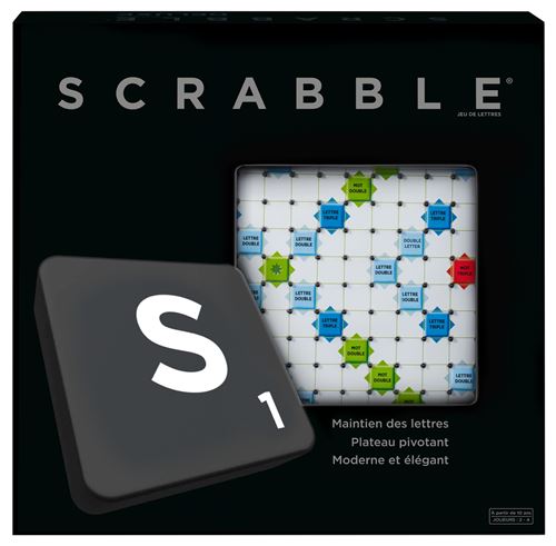 Jeu de culture générale Mattel Scrabble Deluxe
