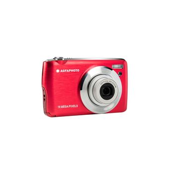 Appareil Photo Numérique Compact Agfa Photo Realishot DC8200RD Red Housse + Carte SD 16Go incluses