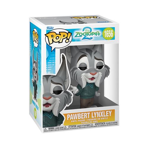 Figurine Funko Pop Disney Zootopia 2 Pawbert Lynxley