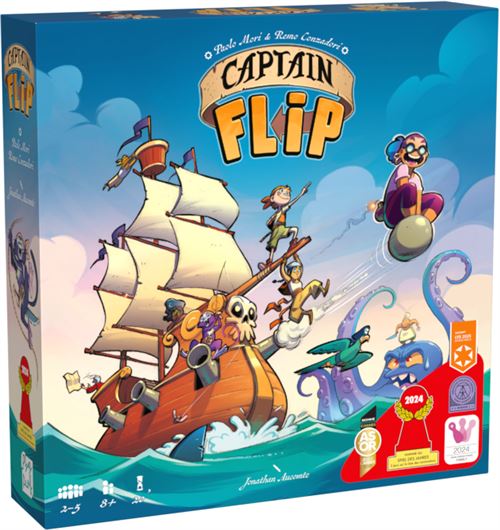 Jeu de stratégie Asmodee Captain Flip - Asmodee