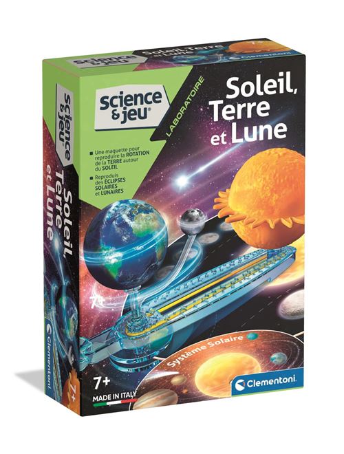Jeu de sciences Clementoni Soleil et Lune