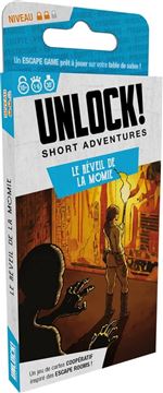 Jeu d'ambiance Asmodee Unlock! Short Adventure 2 : Le réveil de la momie