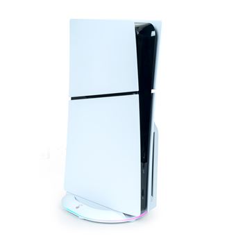 Support vertical BigBen pour console Slim PS5 Blanc