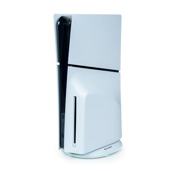 Support vertical BigBen pour console Slim PS5 Blanc