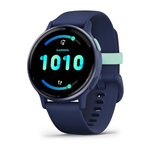 Montre connectée Garmin Vivoactive 5 Bleu métalisé avec bracelet Bleu