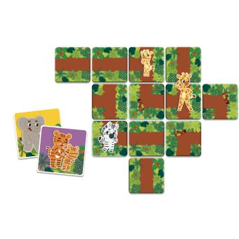 P'tit Jeu de Jungle Zig-Zag Auzou