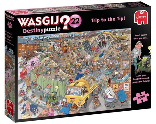 Puzzle 1000 pièces Diset Wasgij Destiny 22 Trip to the Tip !