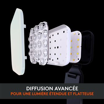 Eclairage premium pour streaming Litra Glow Logitech avec TrueSoft Graphite