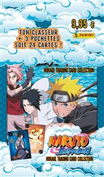 Boîte de 8 cartes à collectioner Panini Naruto Shippuden