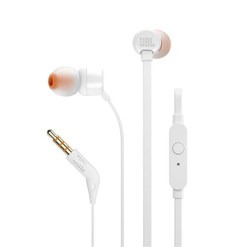 Ecouteurs JBL T110 Blanc