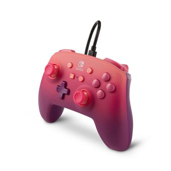 Manette filaire Power A pour Nintendo Switch Fantaisie fuchsia