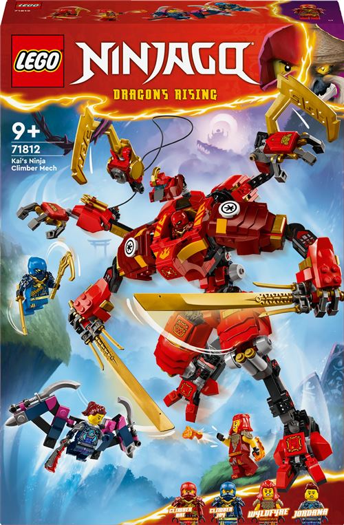 LEGO® Ninjago® 71812 Le robot grimpeur ninja de Kai