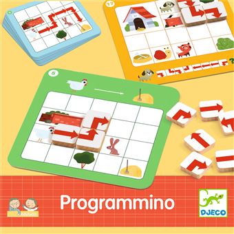 Jeu chiffres et calcul Djeco Programmino