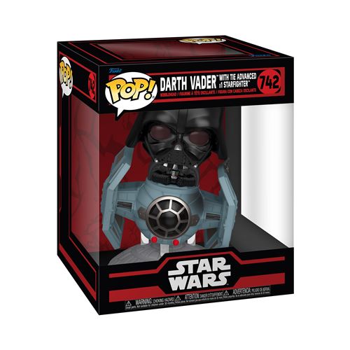 Figurine Funko Pop Star wars Dark Vador avec Tie Advanced x1 Starfighter  -  reconditionné disponible sur Fnac