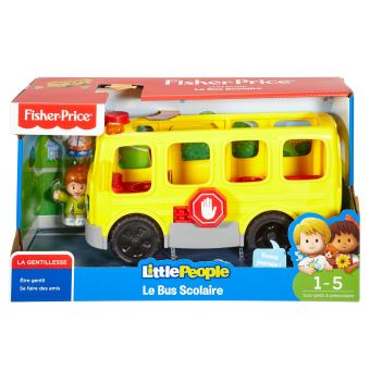 Fisher-Price Coffret Le Bus Scolaire Little Peop…