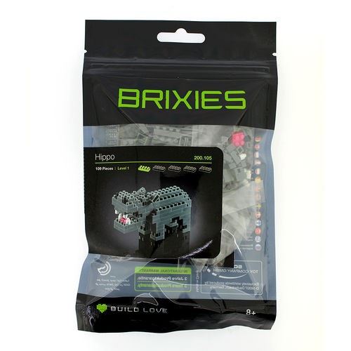 Jeu de construction Brixies Hippopotame