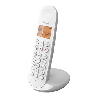 Téléphone sans fil Logicom Iloa 150 sans répondeur Blanc - 1