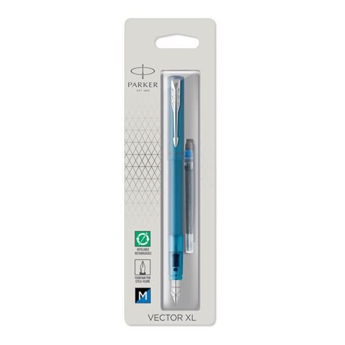 Stylo plume Parker Vector XL Plume M Turquoise