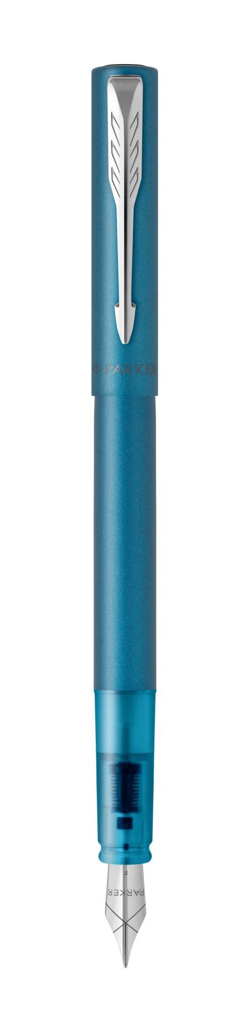 Stylo Plume Parker Vector XL - Pointe Fine, Bleu, Rechargeable - Neuf