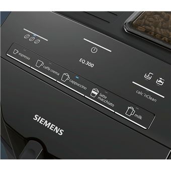 Expresso avec broyeur Siemens EQ.300 TI35A209RW 1300 W Noir