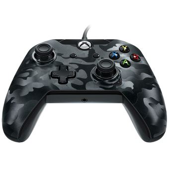 Mannette avec fil pour Xbox One PDP Deluxe Camo noir