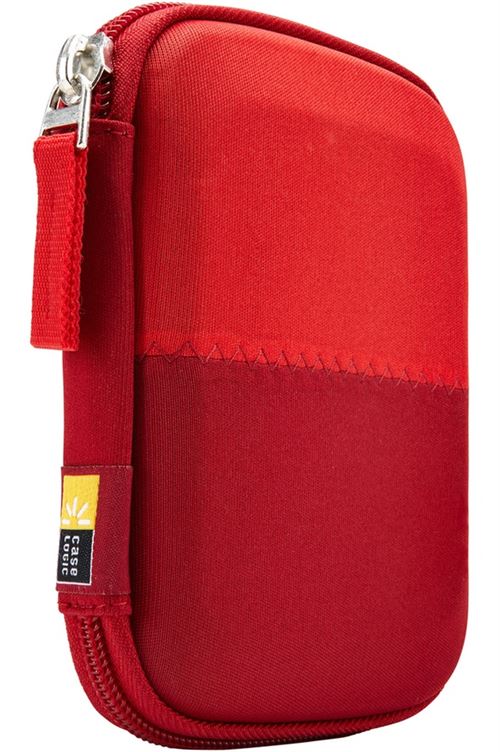 CASELOGIC PORTABLE HARD DRIVE CASE RED HDC-11-BURGUNDY