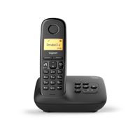 Gigaset A270A - Téléphone sans fil - système de répondeur avec ID d'appelant - DECT\GAP - noir