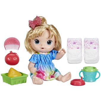 Poupon Baby Alive Boissons fruitées Cheveux blonds