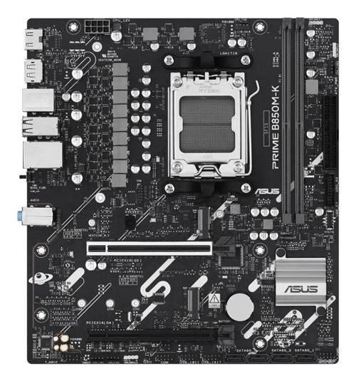 Carte mère ASUS PRIME B850M-K micro ATX Socket AM5 Chipset AMD B850