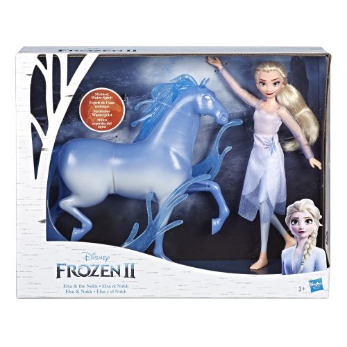 Disney La Reine Des Neiges 2 - Coffret Poupee Princesse Disney Elsa 29 Cm Et Nokk 27 Cm