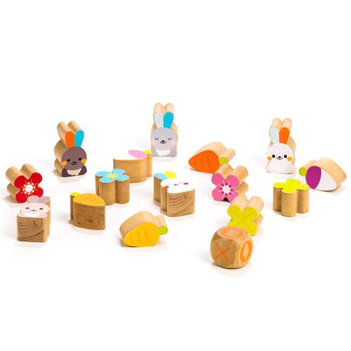 Jeu D Equilibre En Bois Nature Et Decouvertes Lapin Jouet A Manipuler Achat Prix Fnac