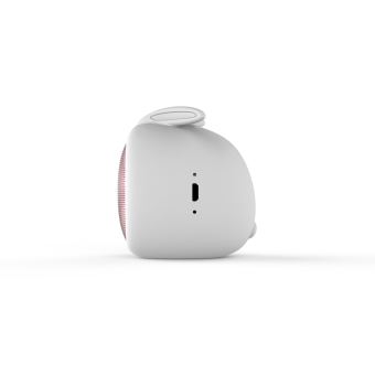 Mini Enceinte Bluetooth We Rose avec 2 coques interchangeable Cochon Rose et Lapin Blanc