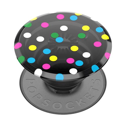 Popgrip Premium Translucent Black Disco Dots PopSockets