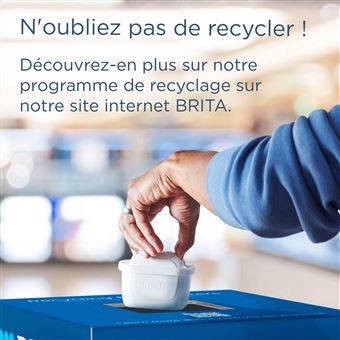 BRITA Filtre MAXTRA PRO Lot De 4 - Réduction Chlore, Calcaire, PFAS, Métaux Pour Carafe Filtrante