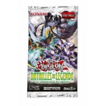 Pack de 5 cartes Konami Yu-Gi-Oh Bataille de Légende la Vengeance du Heros