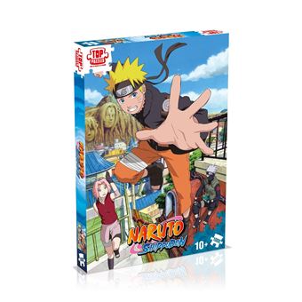 Puzzle 500 pièces - Nathan - Les aventures de Naruto - Dessins