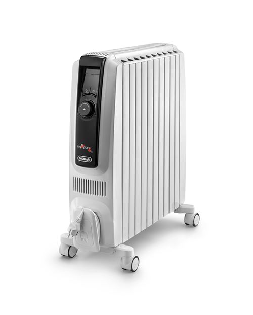 Radiateur bain d huile Delonghi RDX41025E 2500 W Blanc fnac Belgique