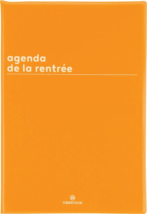 Agenda Scolaire Oberthur Rentrée Fsc Boréal Moutarde