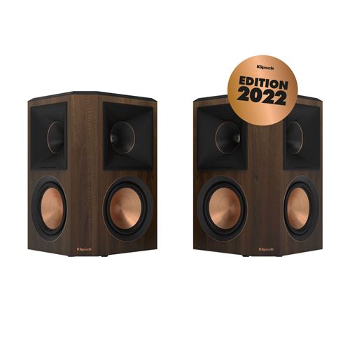 Enceintes Surround Klipsch Rp-502s Ii Noyer Vendues Par Paire