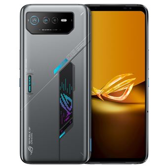 ASUS ROG Phone 6D - 5G smartphone - double SIM - RAM 12 Go / Mémoire interne 256 Go - écran OEL - 6.78" - 2448 x 1080 pixels (165 Hz) - 3 x caméras arrière 50 MP, 13 MP, 5 MP - front camera 12 MP - noir fantôme