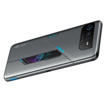 ASUS ROG Phone 6D - 5G smartphone - double SIM - RAM 12 Go / Mémoire interne 256 Go - écran OEL - 6.78" - 2448 x 1080 pixels (165 Hz) - 3 x caméras arrière 50 MP, 13 MP, 5 MP - front camera 12 MP - noir fantôme