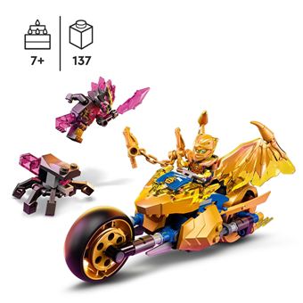 LEGO® Ninjago® 71768 La moto Dragon d’Or de Jay