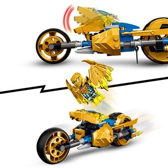LEGO® Ninjago® 71768 La moto Dragon d’Or de Jay