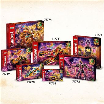 LEGO® Ninjago® 71768 La moto Dragon d’Or de Jay