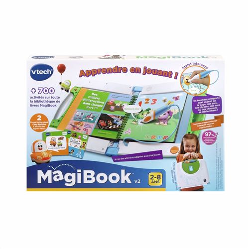 Système interactif Vtech Baby MagiBook Starter Pack avec 2 livres