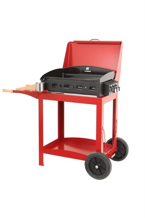 Plancha à gaz Le Marquier Ainara BAP3309C14 Rouge