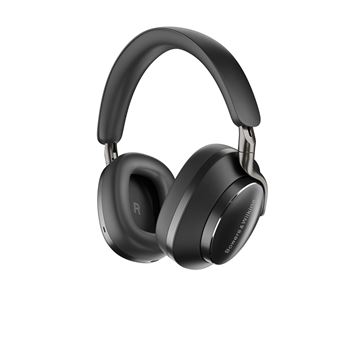 Casque audiophile sans fil Bluetooth Bowers & Wilkins PX8 avec reduction de bruit active Noir et gris