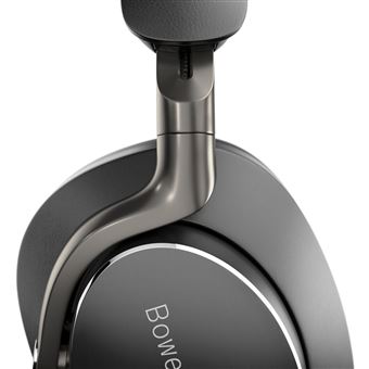 Casque audiophile sans fil Bluetooth Bowers & Wilkins PX8 avec reduction de bruit active Noir et gris