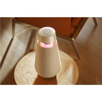 Enceinte sans fil LG Bluetooth Design Xboom360 XO3 Beige