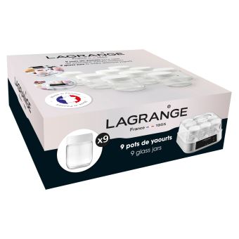 Pot yaourt x9 - Lagrange - MaSpatule